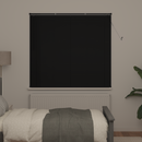 vidaXL Zsaluzia Fekete 150 x 160 cm 25 mm PVC