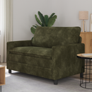 vidaXL Kanapé Zöld 126 x 81 x 87,5 cm Poliészter