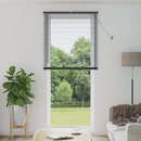vidaXL Zsaluzia Ezüst Szürke 213 x 80 cm 25 mm PVC