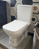 CeraStyle DURU monoblokk WC - WC tartály - öblítőszelep - perem nélküli - 62 cm
