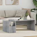 vidaXL Dohányzóasztal Szürke Sonoma 90 x 45 x 35 cm Faanyag