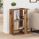 vidaXL Könyvespolc Öreg fa 52 x 25 x 71,5 cm Faanyag