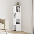 vidaXL Sarokszekrény 25,5x25x102cm Faanyag