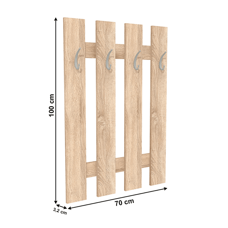 Fogaspanel, sonoma tölgyfa, KORADO NEW KV11