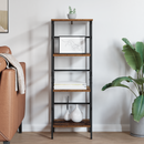 vidaXL Könyvespolc Öreg fa 40 x 29,5 x 115 cm Faanyag