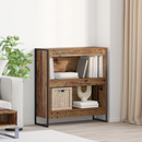 vidaXL Könyvespolc Öreg fa 80 x 30 x 86,5 cm Faanyag