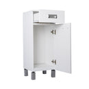 Viva SZQUARE fürdőszobai ÁLLÓSZEKRÉNY 85 alacsony POLCOS - JOBBOS - 35 x 33 x 85 cm