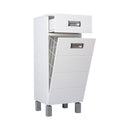 Viva SZQUARE fürdőszobai ÁLLÓSZEKRÉNY 85 alacsony - SZENNYESTARTÓS - 35 x 33 x 85 cm