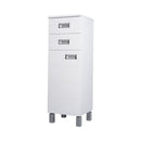 Viva SZQUARE fürdőszobai ÁLLÓSZEKRÉNY 100 középmagas POLCOS - BALOS - 33 x 35 x 100 cm