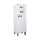 Viva SZQUARE fürdőszobai ÁLLÓSZEKRÉNY 100 középmagas POLCOS - JOBBOS - 33 x 35 x 100 cm