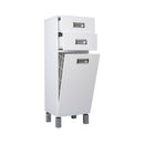 Viva SZQUARE fürdőszobai ÁLLÓSZEKRÉNY 100 középmagas - SZENNYESTARTÓS - 33 x 33 x 100 cm