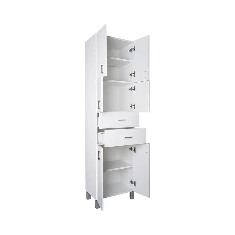 Viva STYLE fürdőszobai ÁLLÓSZEKRÉNY 192 magas POLCOS - 50 x 35 x 192 cm