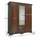 Háromajtós szekrény, samoa king, KORA KS2