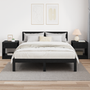 vidaXL Végasztal 2 pcs Fekete tölgy 40,5 x 40 x 45 cm Faanyag