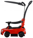 Chipolino Mercedes AMG GLE 63 bébitaxi tolókarral és kupolával - piros