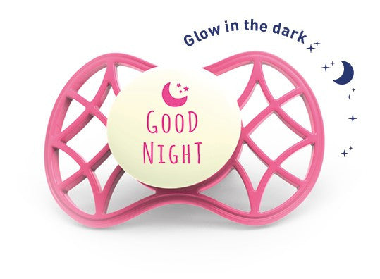 Nuvita Air.55 Cool! éjszakai cumi védőkupakkal 6hó+ - Glow Marsala - 7085