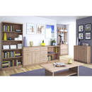 Alacsony nyitott polcos szekrény 80, sonoma tölgy, TOPTY TYP 28