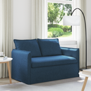 vidaXL Kanapé Kék 136 x 82 x 85 cm szövet