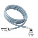 Mosógép bekötöcső 3/4&quot; x 3/4&quot; - 1,5 m
