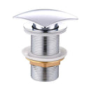 Klikk - klakk leeresztőszelep - SZÖGLETES - KRÓM - túlfolyó NÉLKÜLI modókagylóhoz 5/4&quot;