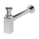 VivaStyle QUADRO LUX mosdószifon - króm - szögletes - fém - leeresztő nélkül - Ø 5/4&quot; - Ø 32 mm