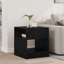 vidaXL Végasztal Fekete tölgy 40,5 x 40 x 45 cm Faanyag