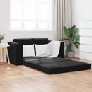 vidaXL Kanapéágy Fekete 148 x 71 x 83 cm Bársony