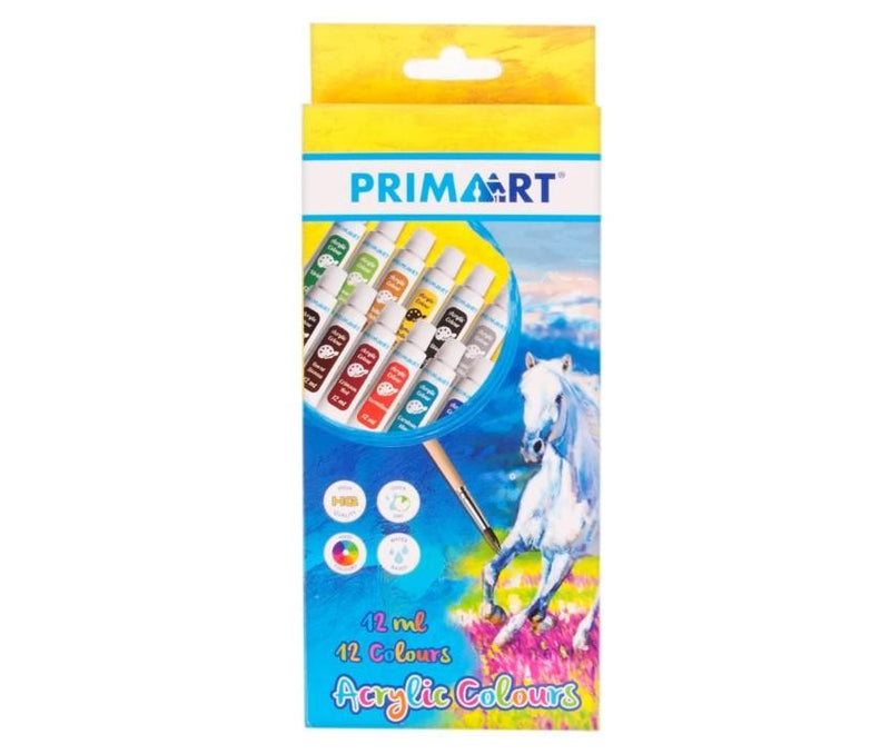 Prima Art Tempera készlet - 12 Darab-os