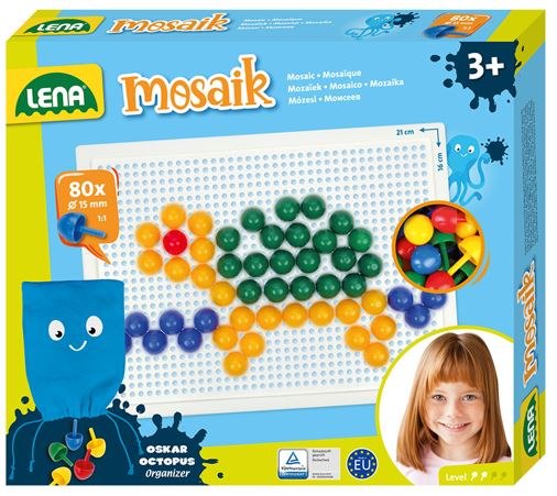 Pötyi mozaik képkészítő készlet (80 darabos)
