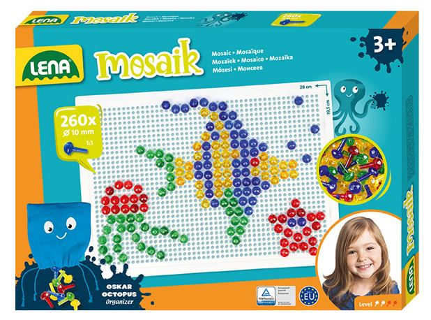 Pötyi mozaik képkészítő készlet - 260 darabos