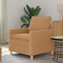 vidaXL Kanapé Bézs 76 x 81 x 87,5 cm Szövet