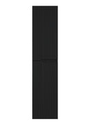 Piramida BETA fali fürdőszoba - állószekrény - PINO FEKETE - 35 x 150 x 30 cm