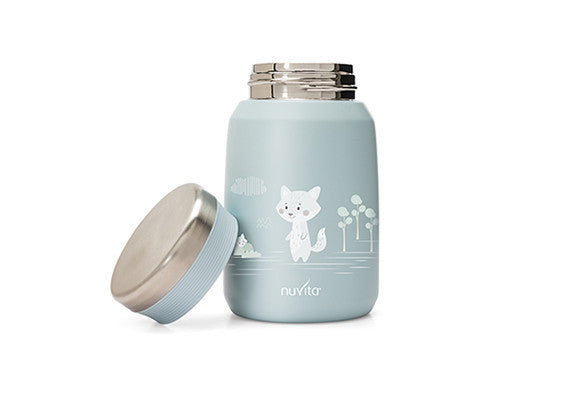 Nuvita ételtároló termosz 500ml - light blue 4472