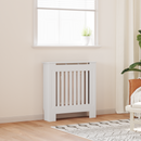 vidaXL Radiátor fedezék 2 pcs Fehér 78 x 19 x 81,5cm Faanyag