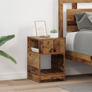 vidaXL Végasztal 2 pcs Öreg fa 30,5 x 30 x 45 cm Faanyag