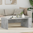 vidaXL Dohányzóasztal Beton Szürke 95 x 50 x 34 cm Faanyag