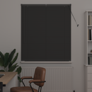 vidaXL Zsalugáter Redőnyök Sötétszürke 130 x 115 cm Alumínium