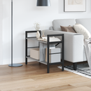 vidaXL Könyvespolc Szürke Sonoma 75 x 30 x 58,5 cm Faanyag
