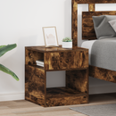 vidaXL Végasztal 2 pcs Füstölt tölgy 40,5 x 40 x 45 cm Faanyag