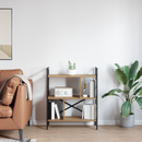 vidaXL Könyvespolc Artisan tölgy 75 x 30 x 91 cm Faanyag