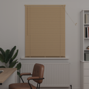 vidaXL Zsaluzia Világos barna mintával 150 x 90 cm 25 mm PVC
