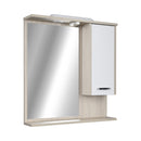 TMP ZX - SONOMA - Tükrös fürdőszobai szekrény LED világítással - 55 x 80 cm