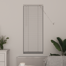 vidaXL Zsaluzia Fehér 150 x 40 cm 25 mm PVC