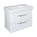 TMP LUX 80 fali fürdőszobabútor - CeraStyle SHARP - 37300 mosdóval - 80 x 48 cm