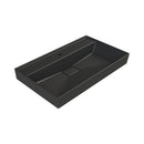 TMP LUX 80 fali fürdőszobabútor - CeraStyle SHARP FEKETE mosdóval - 80 x 48 cm