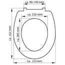 SCHÜTTE WHITE duroplast WC-ülőke
