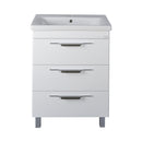 TMP TRIO 65 álló fürdőszobabútor - Sanovit SOFT - 13065 mosdóval - 65 x 45,5cm