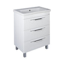 TMP TRIO 65 álló fürdőszobabútor - Sanovit SOFT - 13065 mosdóval - 65 x 45,5cm