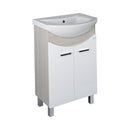 TMP ZX 55 - SONOMA - álló fürdőszobabútor - Sanovit ZENON - 6055 porcelán mosdóval - 55 x 44 cm