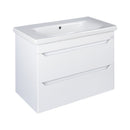 TMP SHARP 100 fali fürdőszobabútor - Sanovit Soft 13100 porcelán mosdóval - 101 x 45,5cm